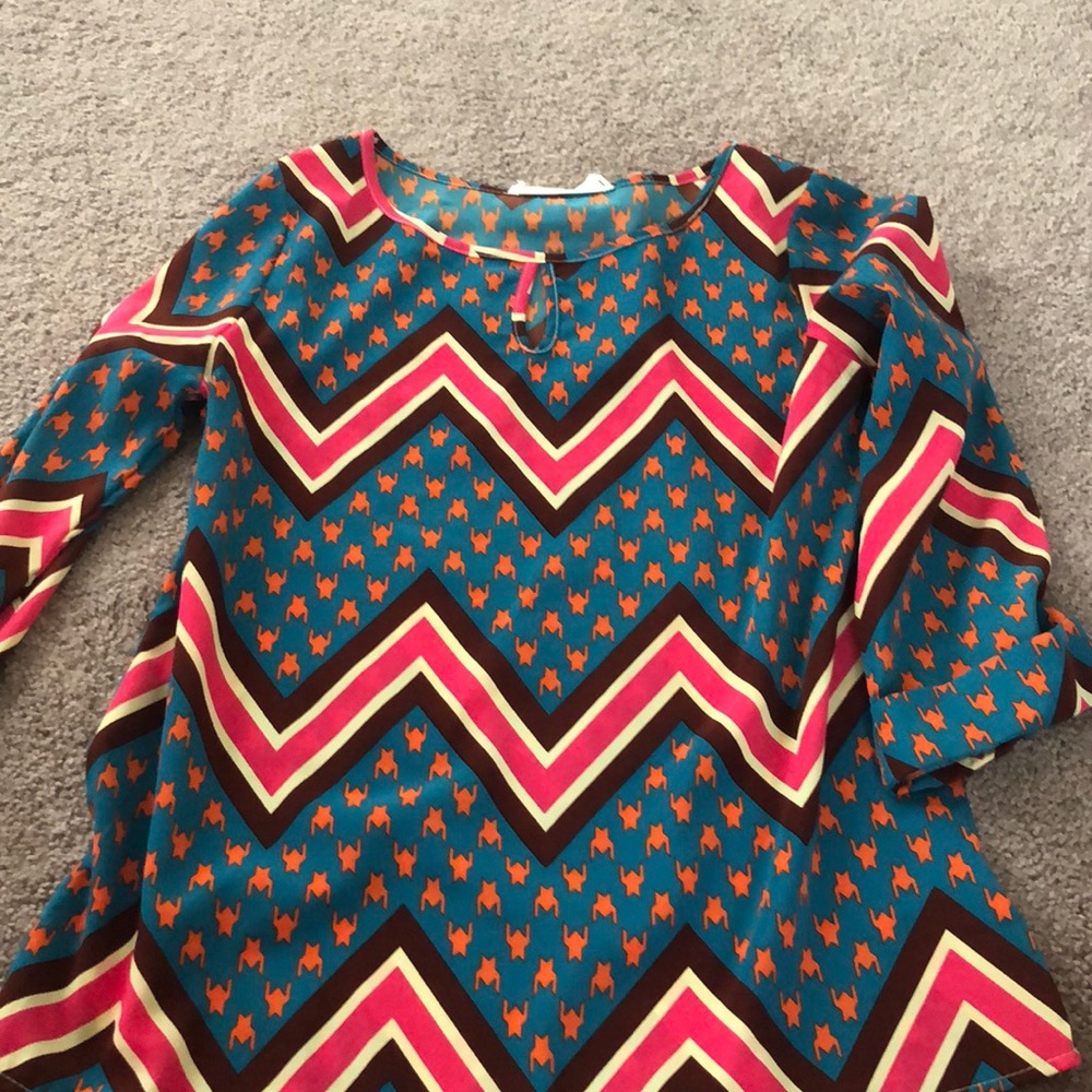 3/4 length boutique blouse